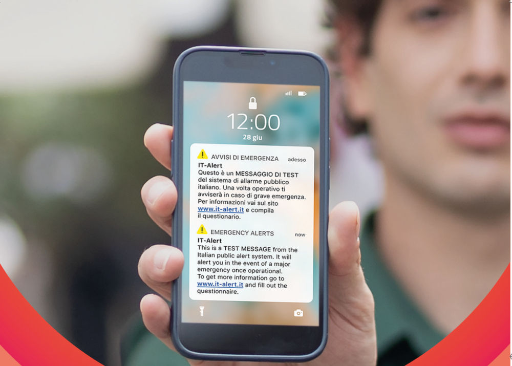Caltanissetta. Il 5 luglio tutti i cittadini riceveranno sul cellulare sms di allerta: si tratta di un test del nuovo sistema di allarme nazionale