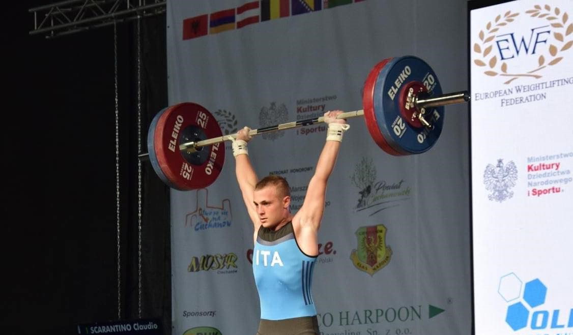 Pesistica. Ultima ora: Claudio Scarantino argento nello strappo ai campionati europei in Moldavia. Tra poco c’è lo slancio