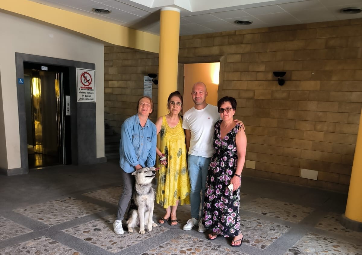 Bompensiere. Maestra adotta un husky che era ricoverato nel canile di Montedoro