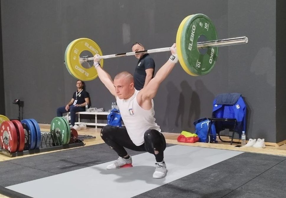 Pesistica Europei Youth: arriva la medaglia d’argento per il nisseno Claudio Scarantino nello strappo