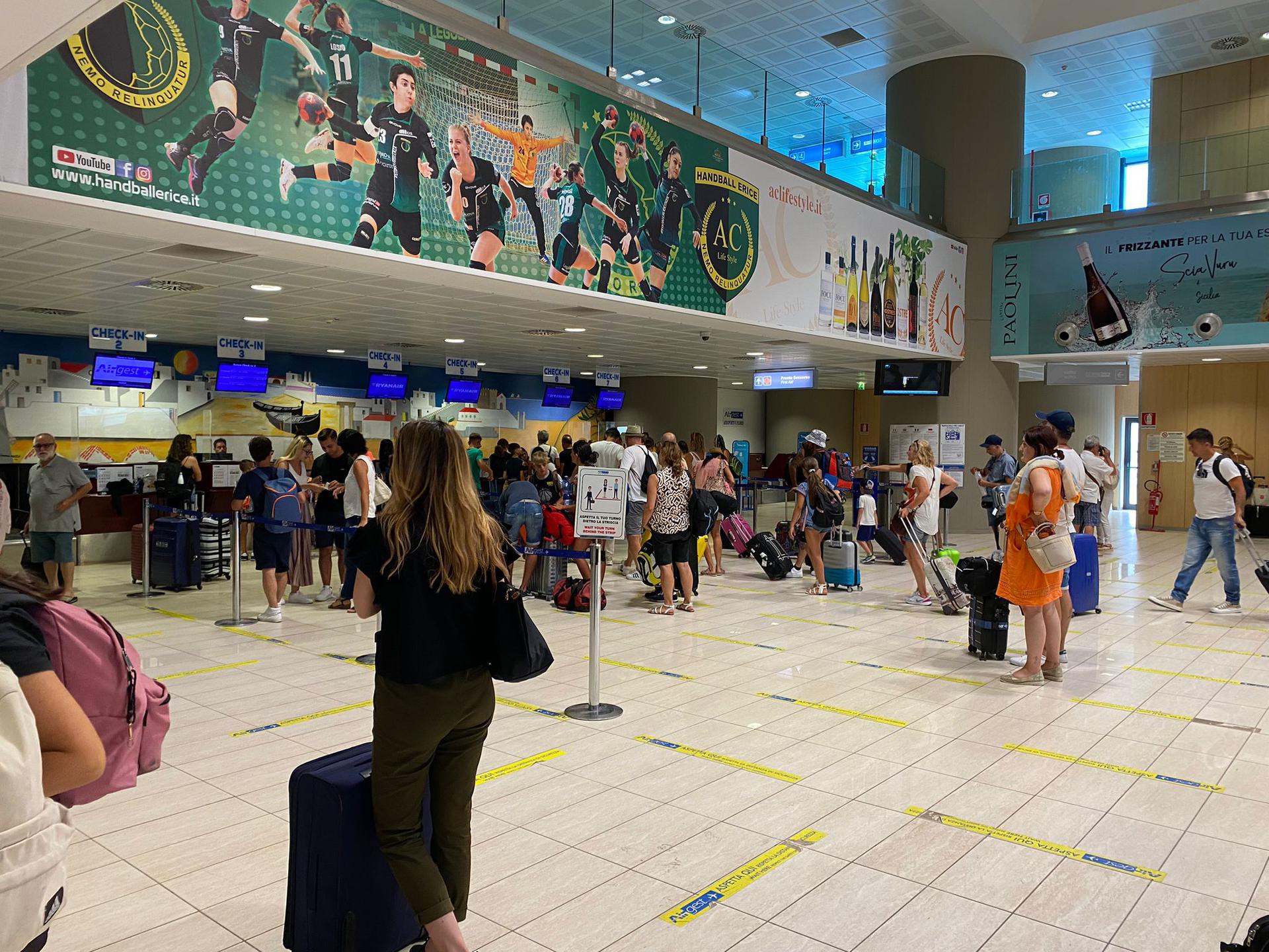 Emergenza Fontanarossa: Trapani raddoppia il transito ordinario