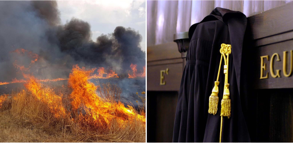 Sicilia, Avvocato bloccato a casa dalle fiamme. Negato il rinvio del procedimento