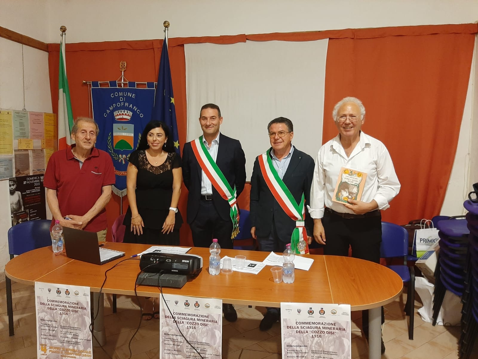 Campofranco. Gran successo per l’evento dedicato alla commemorazione degli 89 minatori morti nella tragedia della Miniera di Cozzo Disi – Serralonga