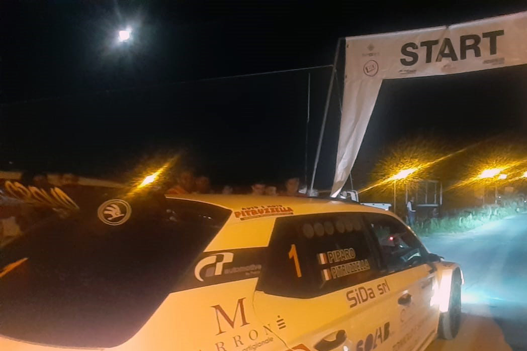 Rally di Caltanissetta: Piparo-Pitruzzella primi leader della 21^ edizione
