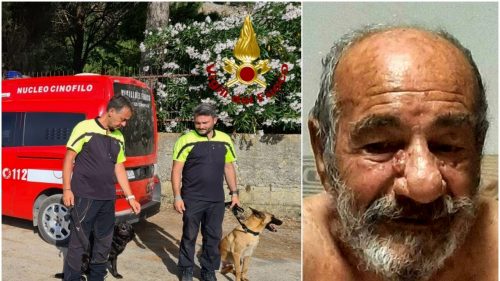 Sicilia, ritrovato grazie ai droni corpo anziano scomparso