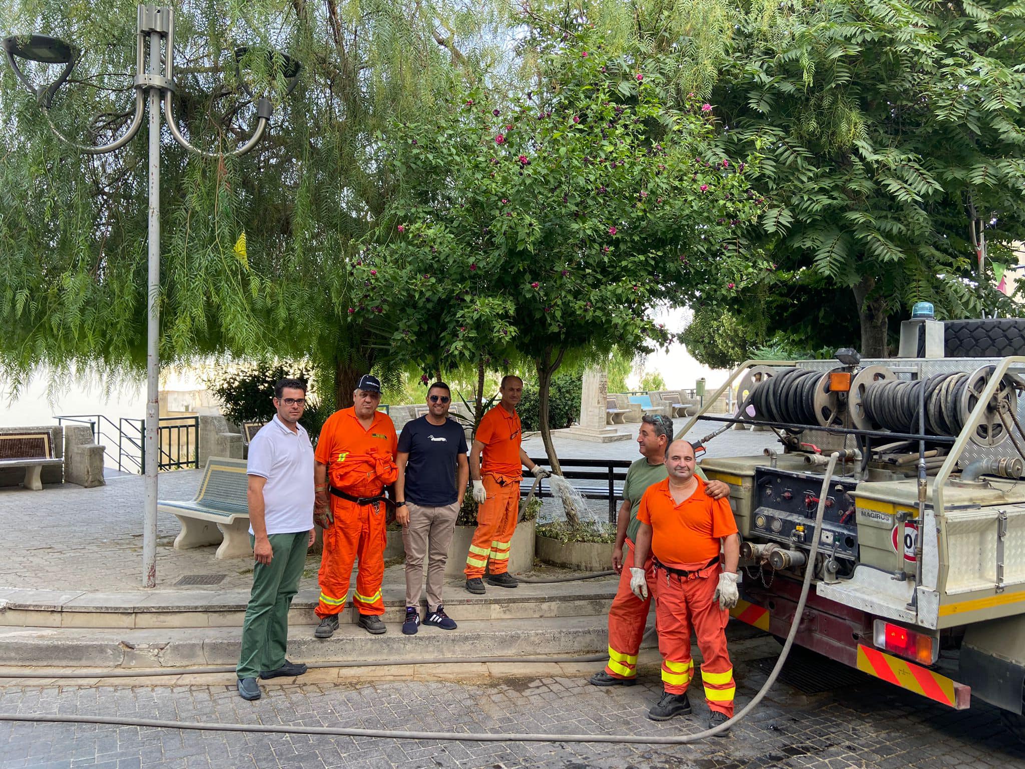 Sutera. L’irrigazione del verde pubblico avverrà due volte a settimana per i mesi di luglio e agosto