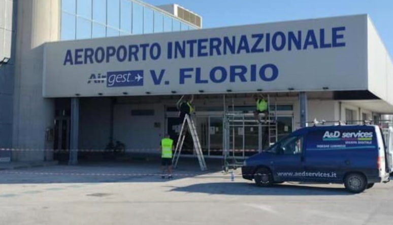 Aeroporto di Trapani Birgi: Relooking e  nuovo collegamento a terra