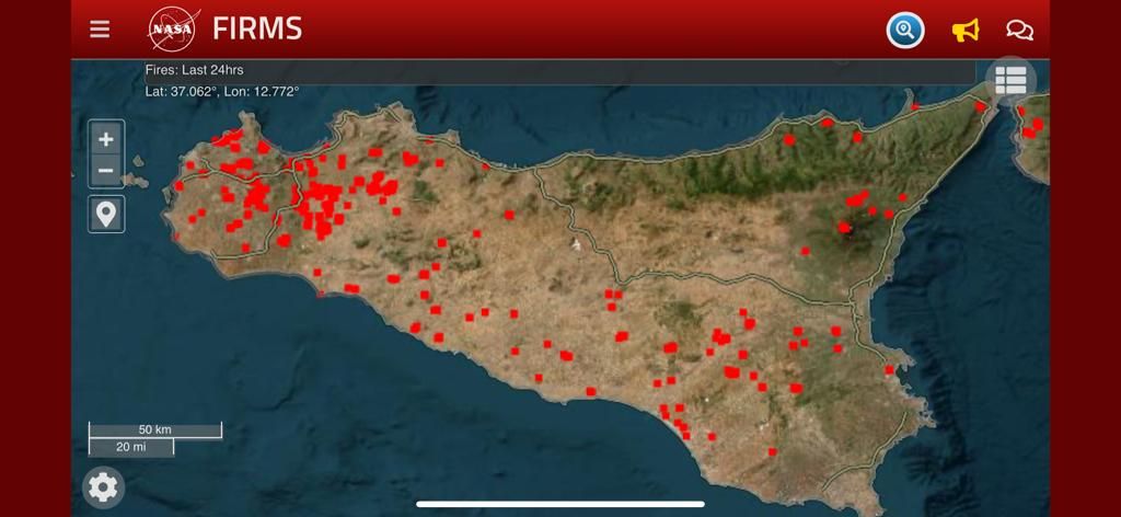 Incendi, Schifani “situazione migliora, coordinamento perfetto”