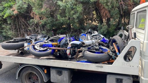 Sicilia. Tre moto coinvolte in un incidente stradale. Tre feriti, di cui uno grave in prognosi riservata