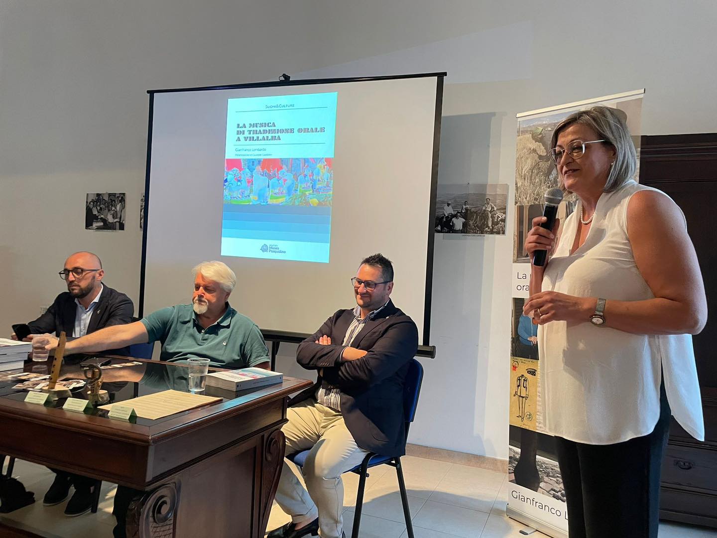 Villalba. Presentato nella Biblioteca comunale il volume “La musica di tradizione orale a Villalba” di Gianfranco Lombardo