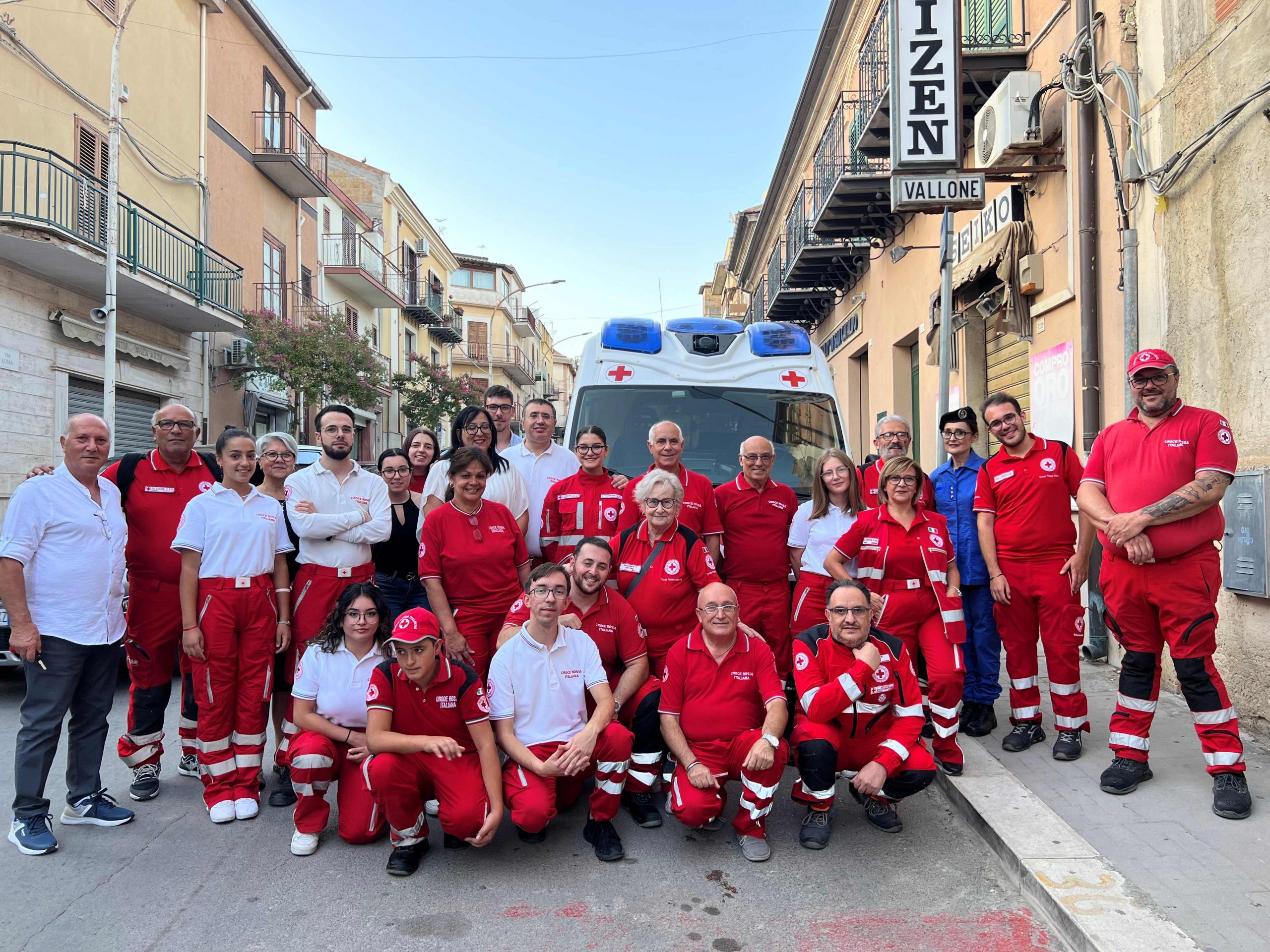 Anche Santa Caterina ha la sua ambulanza assegnata in uso al Gruppo territoriale della Croce Rossa Italiana
