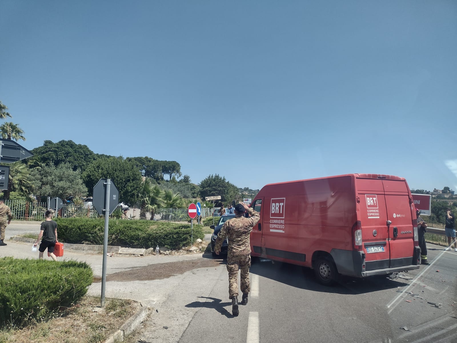 Caltanissetta, scontro tra 4 veicoli all’altezza dell’Hotel Ventura sulla 640: un bambino tra i 5 feriti