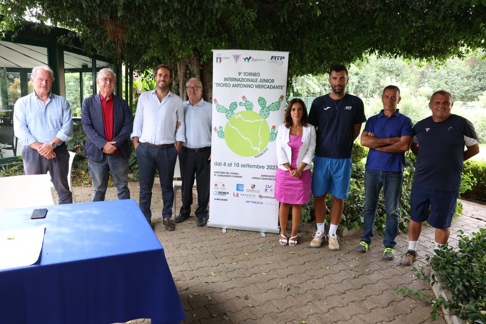 Tennis, al Ct Palermo presentato il Trofeo Antonino Mercadante giunto alla IX edizione