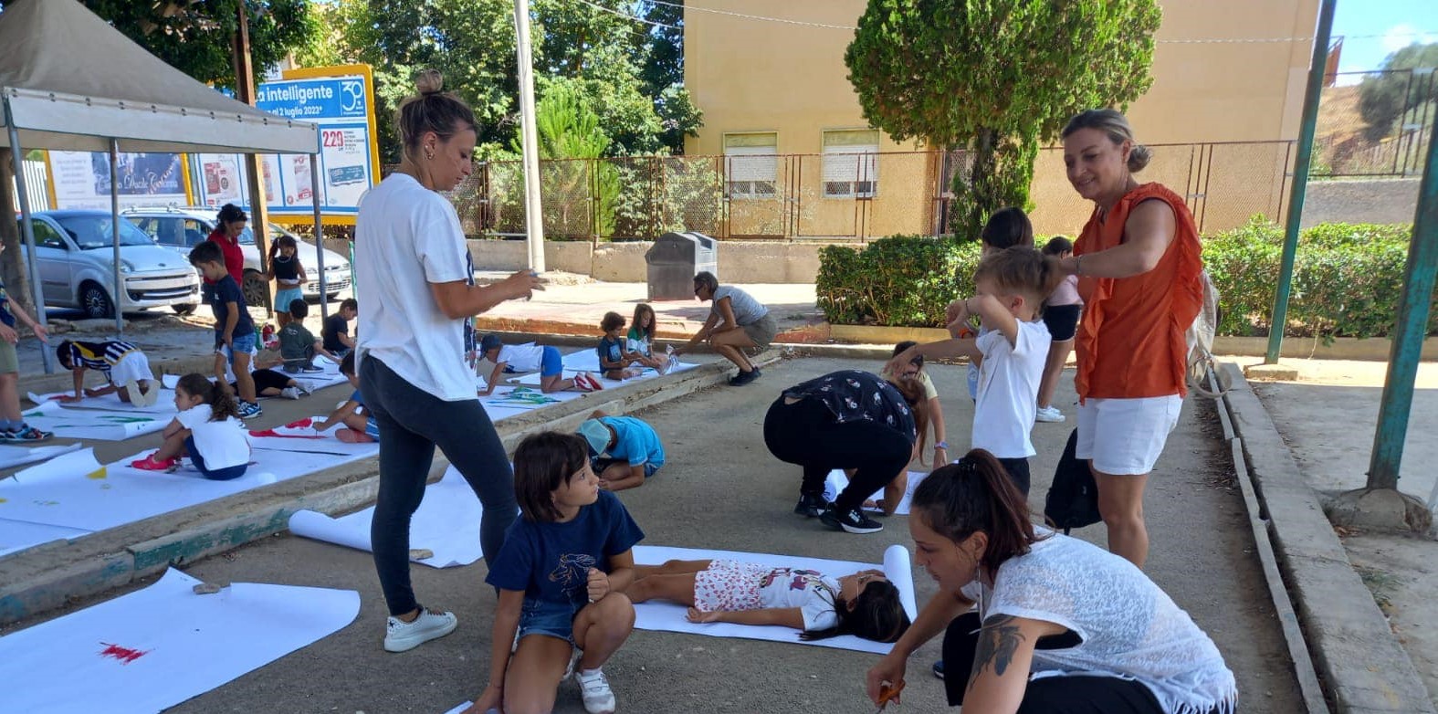 Delia. Al Centro estivo protagonista la Giornata dell’Arte con i bambini che si sono “raccontati”