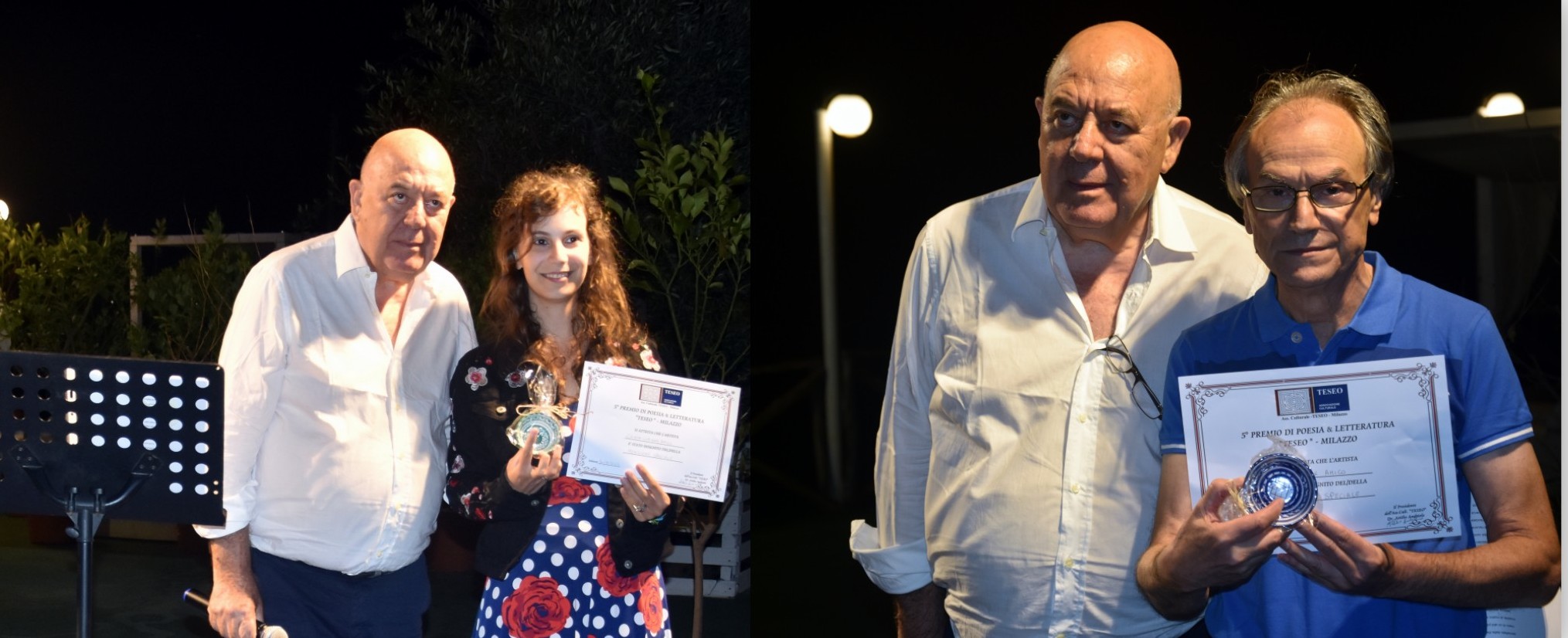 Caltanissetta. Premio letterario per padre e figlia: prestigiosi riconoscimenti ai poeti Salvatore e Chiara Corinne Amico