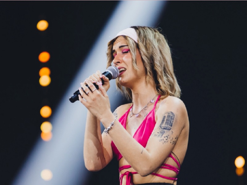 La nissena Giulia Cammarata sul palco di X Factor 2023