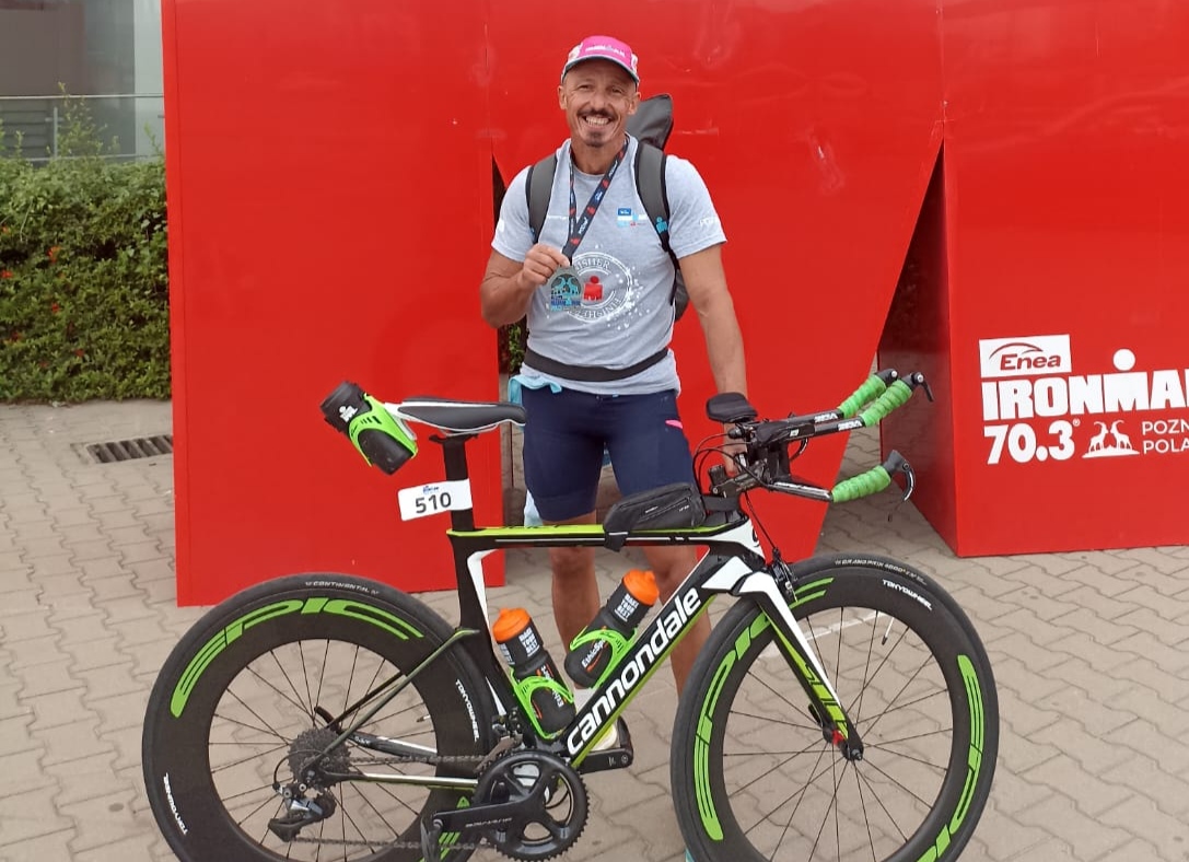 Il nisseno Maurilio Usai ritorna dopo l’infortunio alle gare, in Polonia per   l’Ironman 70.3 di Poznan