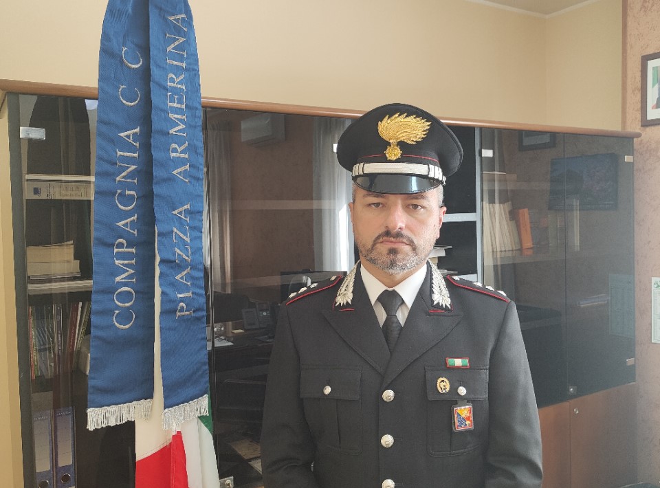 Cambio al vertice della Compagnia Carabinieri di Piazza Armerina: il Capitano Fabio Armetta sostituisce il Capitano Emanuele Grio