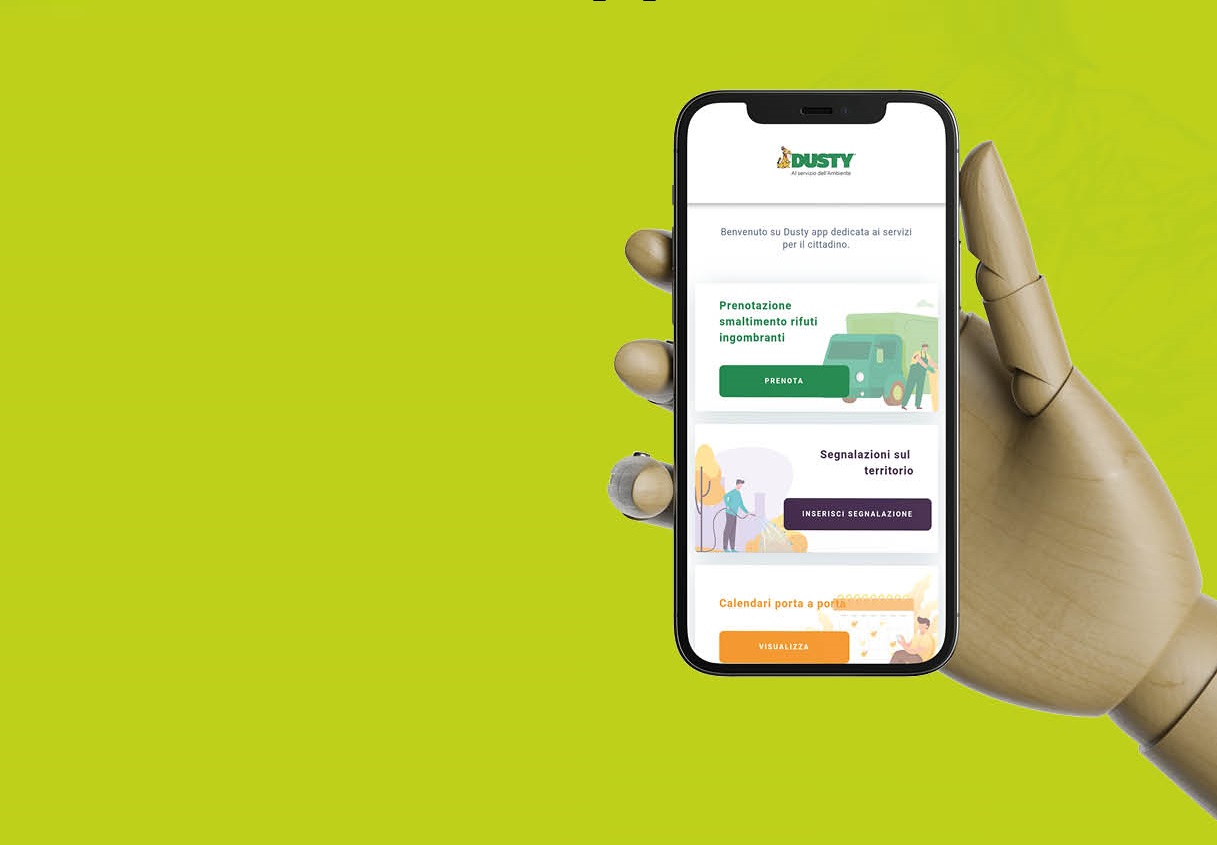 Caltanissetta, Dusty lancia una nuova app: informazioni e segnalazioni in un click