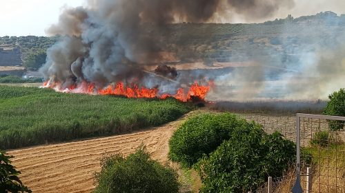 Diciassette incendi oggi in Sicilia, il territorio più colpito il nisseno