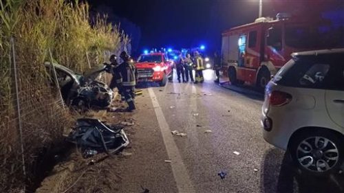 Incidente stradale, frontale nel ragusano: un morto e 3 feriti
