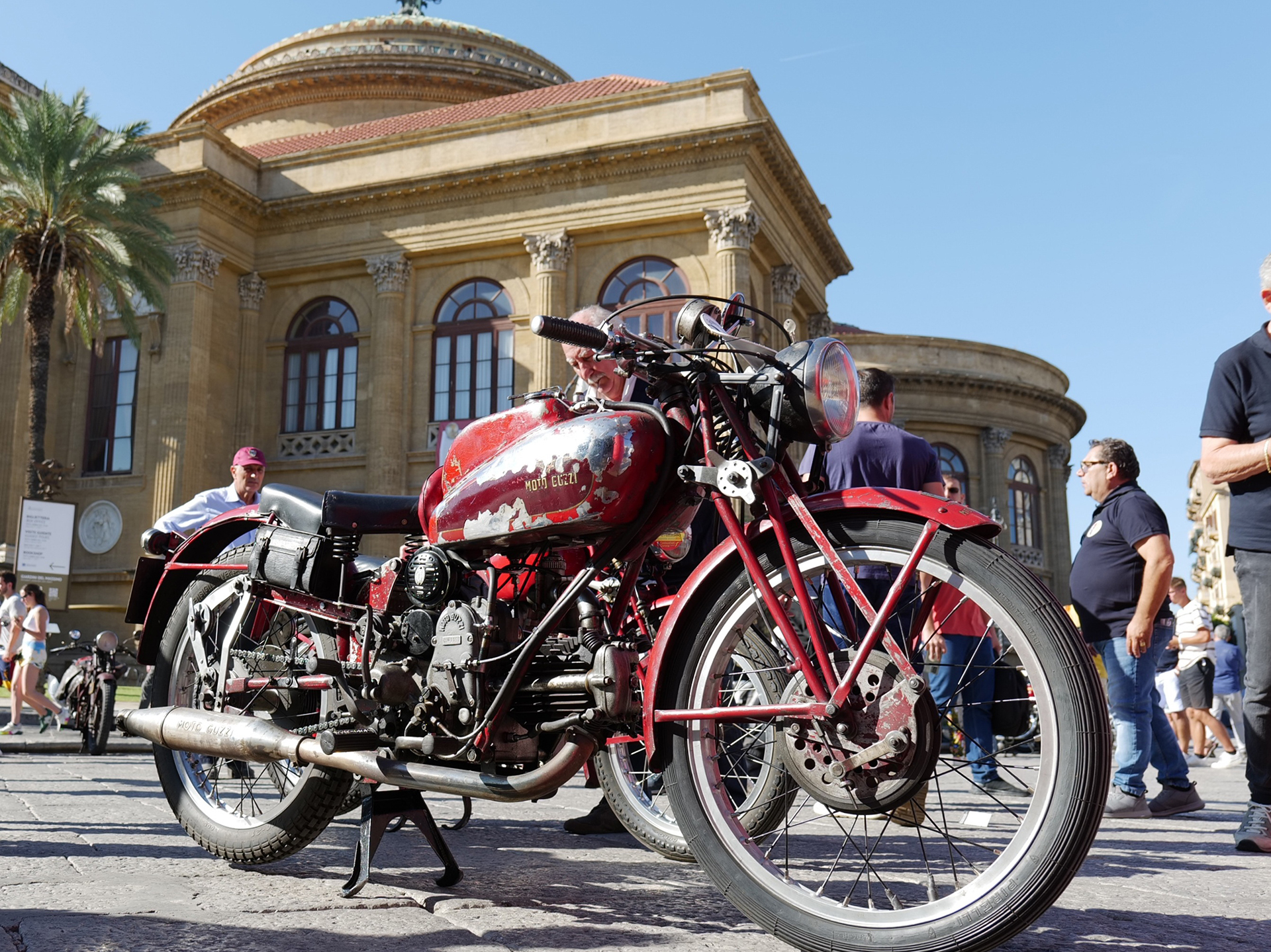 Sicilia, la “Best of Show” del Giro motociclistico è una Guzzi GTCL del 1938