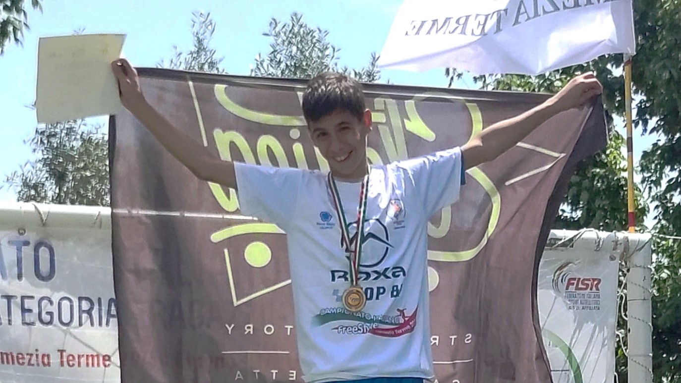 Caltanissetta, il pattinatore Alberto Saporito vince il Trofeo Nazionale delle Regioni CONI