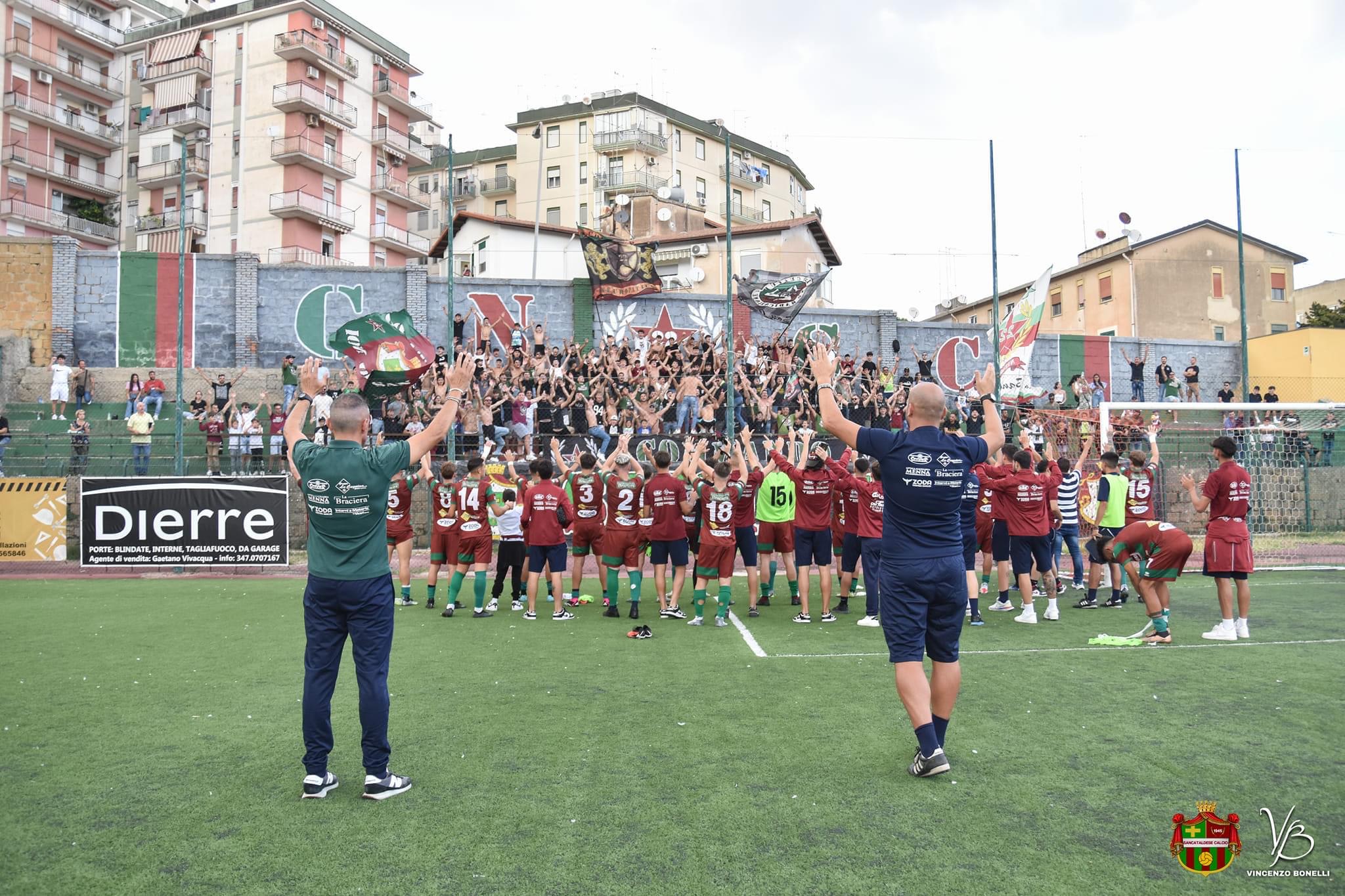 Calcio, serie D: al “V. Mazzola” la Sancataldese ospita il Città di S.Agata