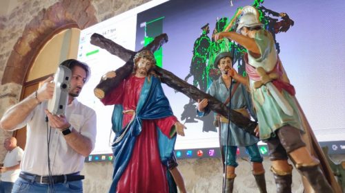 Progetto That’s lab!, a Caltanissetta la scansione 3D di una Vara e di una Varicedda