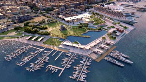 Mattarella inaugurerà il nuovo molo trapezoidale di Palermo