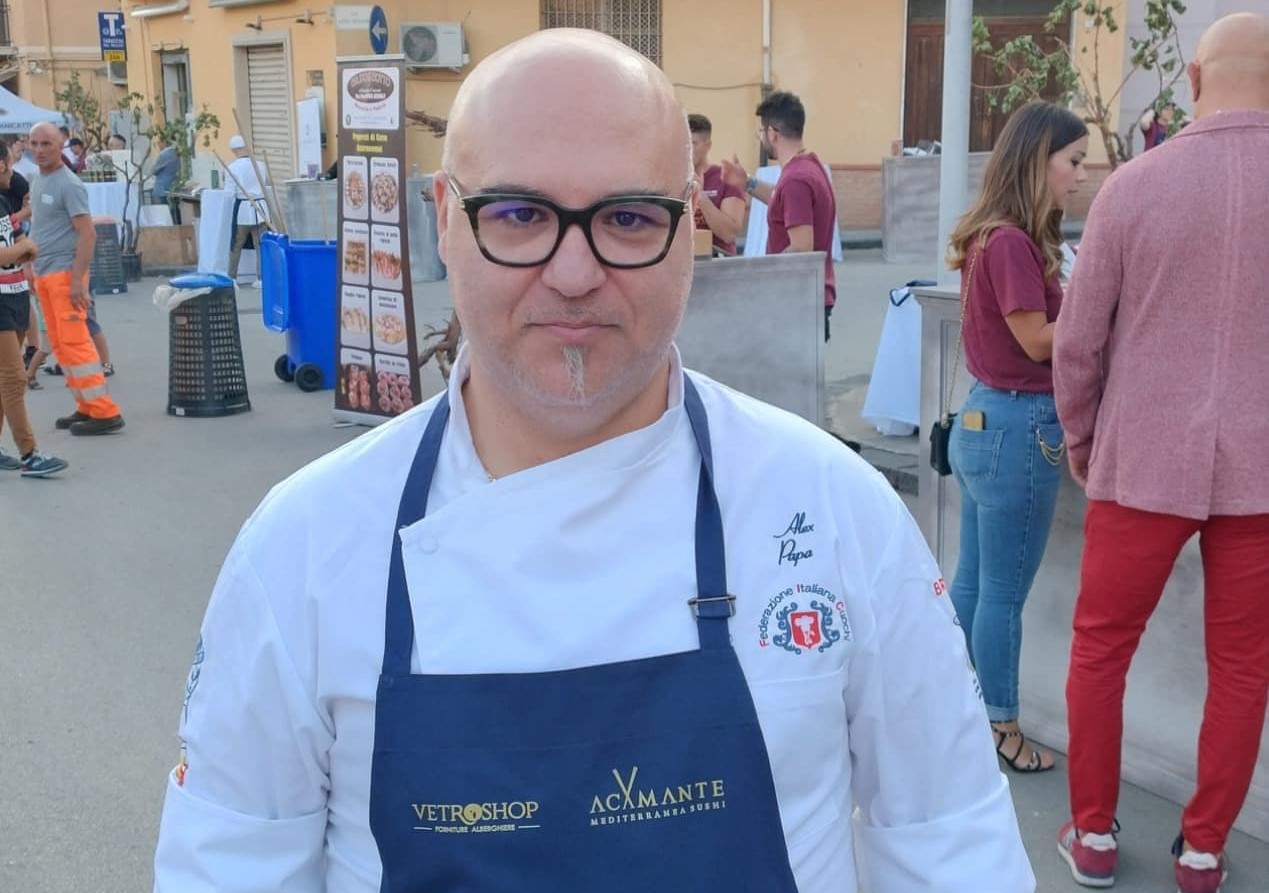 Caltanissetta. Prestigioso riconoscimento per lo chef nisseno Alessandro Papa: il 19 ottobre riceverà la fascia di Escoffier de August