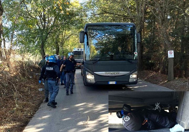 Caltanissetta. Blocco pullman Polizia che stava rimpatriando cittadini stranieri irregolari: denunciate 17 persone