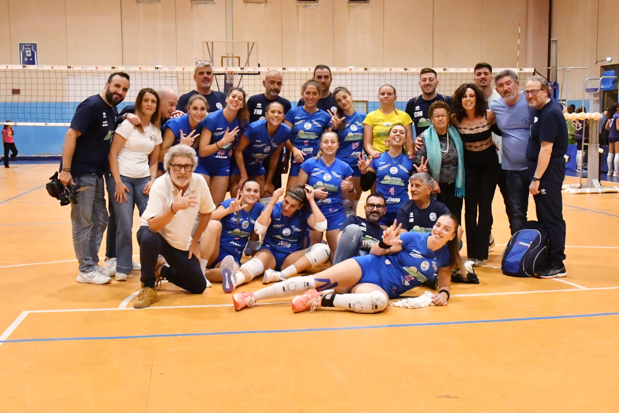 Pallavolo femminile B2. Trasferta per la capolista Traina sul campo