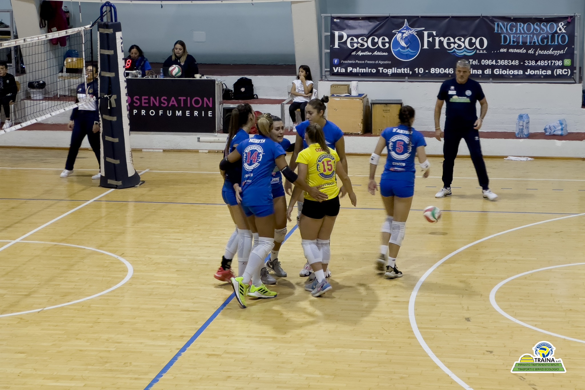 Pallavolo B2 femminile. La Traina vuol conquistare la settima vittoria consecutiva in campionato