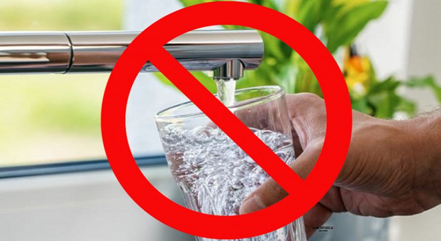 Caltanissetta, divieto temporaneo di consumo dell’acqua per uso alimentare in via  Redentore