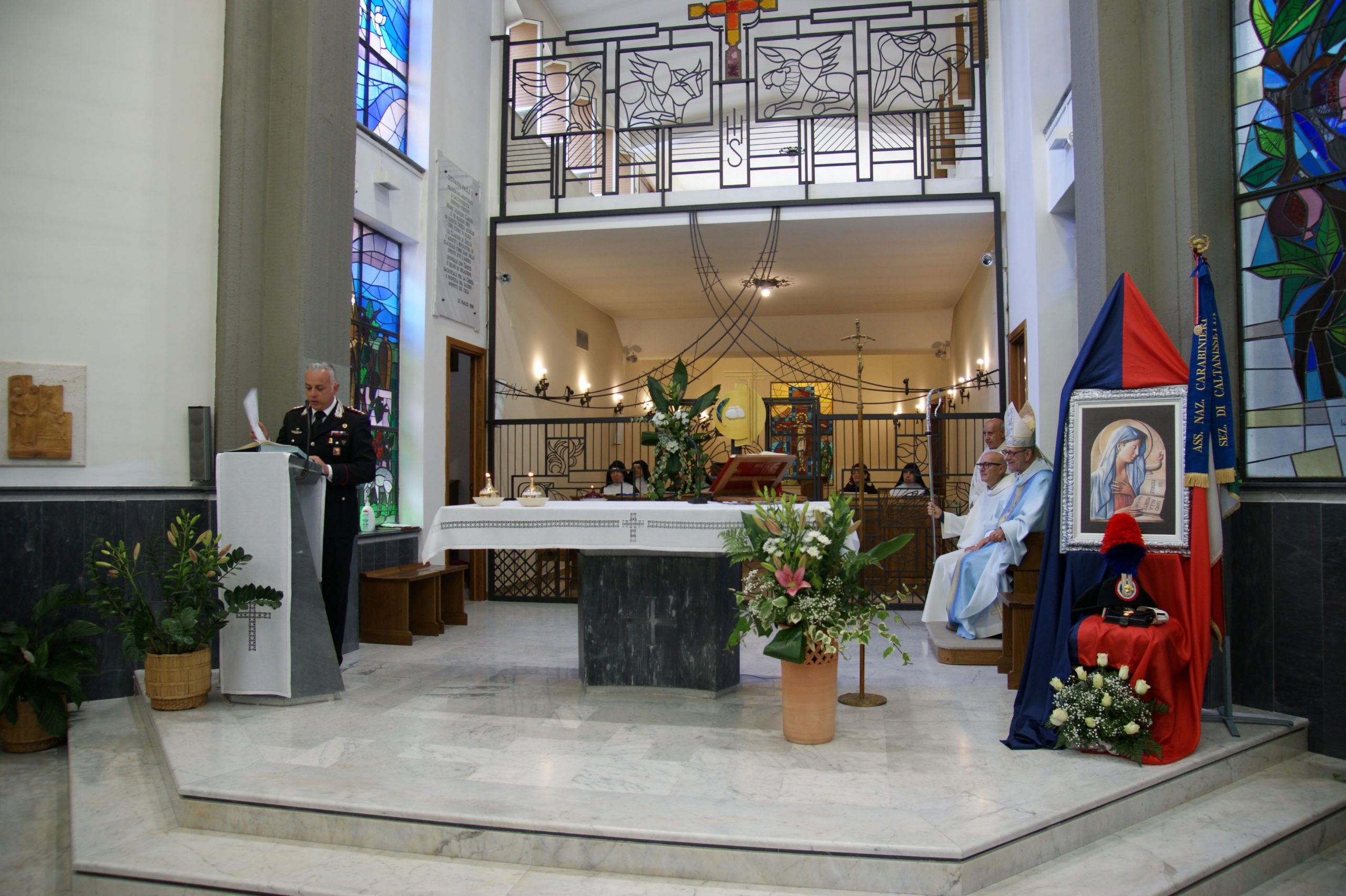 Caltanissetta, Carabinieri celebrano la loro Patrona Virgo Fidelis al Monastero Santa Chiara