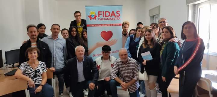 Caltanissetta, FIDAS incontra gli studenti del Cirs per sensibilizzare la donazione di sangue e plasma