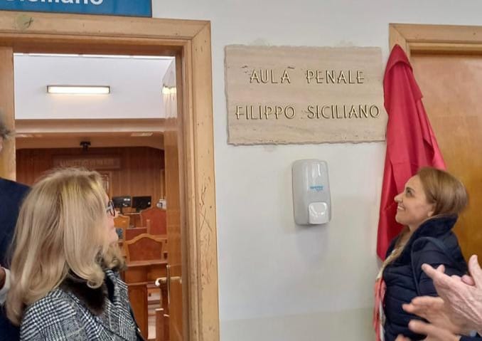 Caltanissetta, al Tribunale un’aula intitolata a Filippo Siciliano
