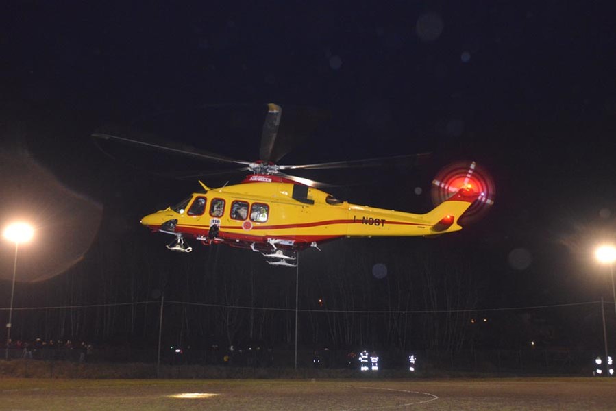 Nel Nisseno ragazzino di 13 anni investito in monopattino, trasferito in elisoccorso al Sant’Elia