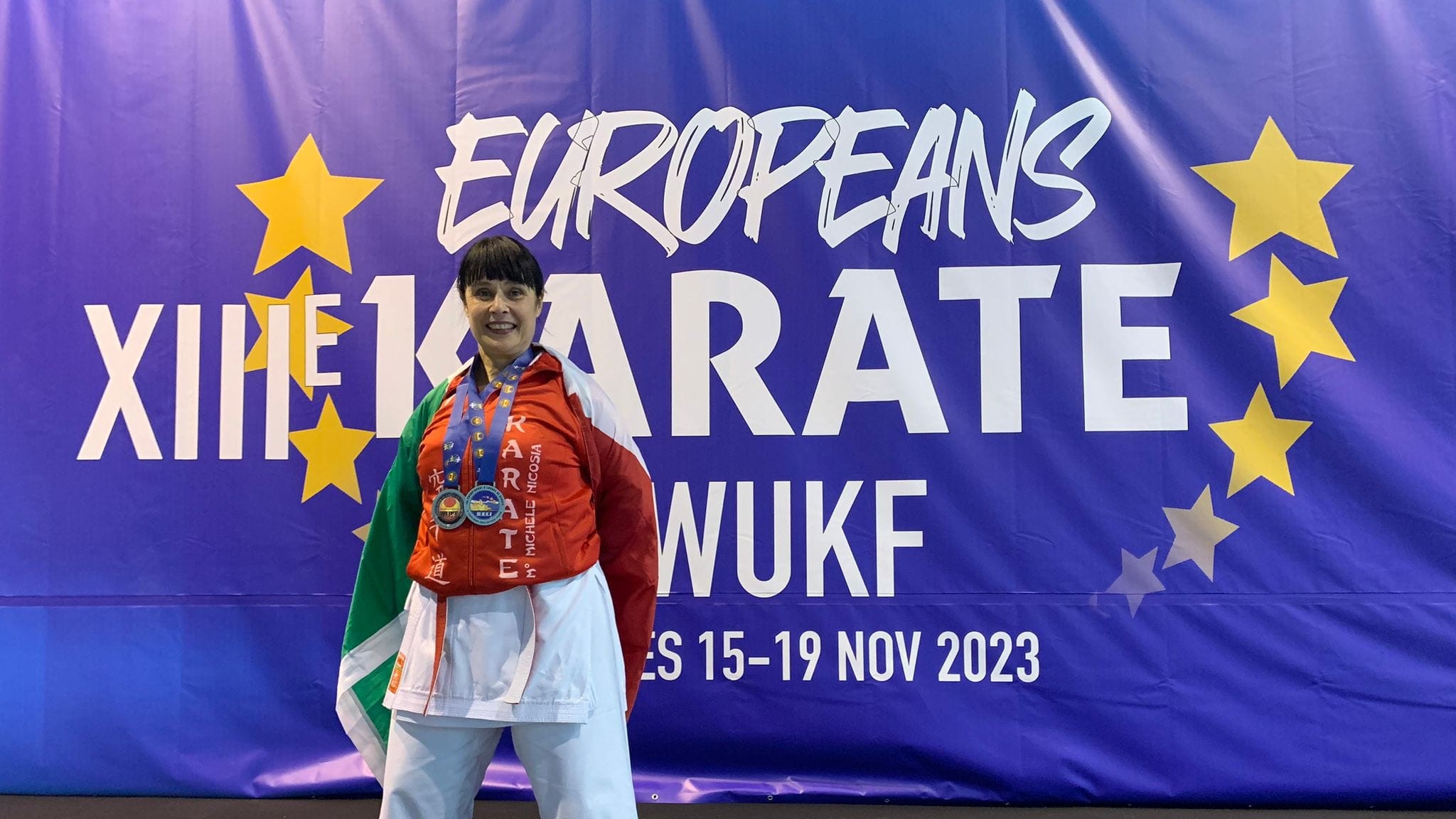 European Karate Wukf: la nissena Maria Russica è vice campionessa europea nel Kata e nel Kumite
