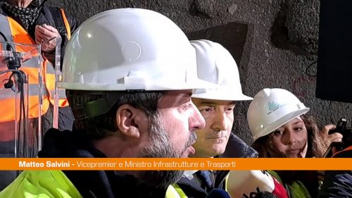 Salvini “Nel 2032 primo treno Tav ma anche Palermo-Stoccolma”