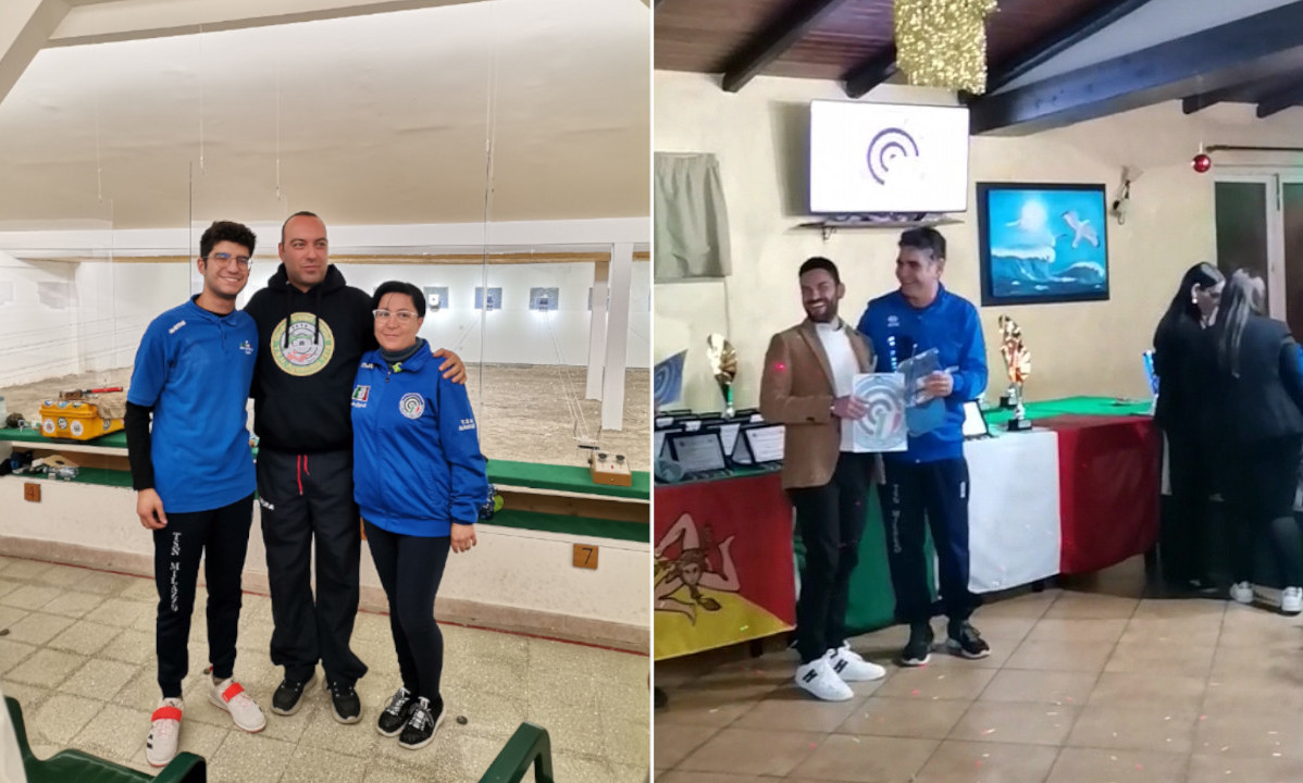Tiro a segno. Al Trofeo Sicilia 2023 doppietta per Marco Di Pietra; sul podio anche Fatima Zappalà