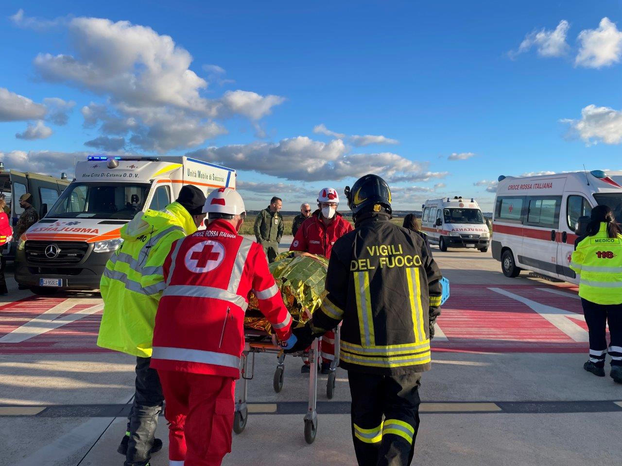 Incidente simulato a Trapani Birgi. Aeroporto chiuso per esercitazione