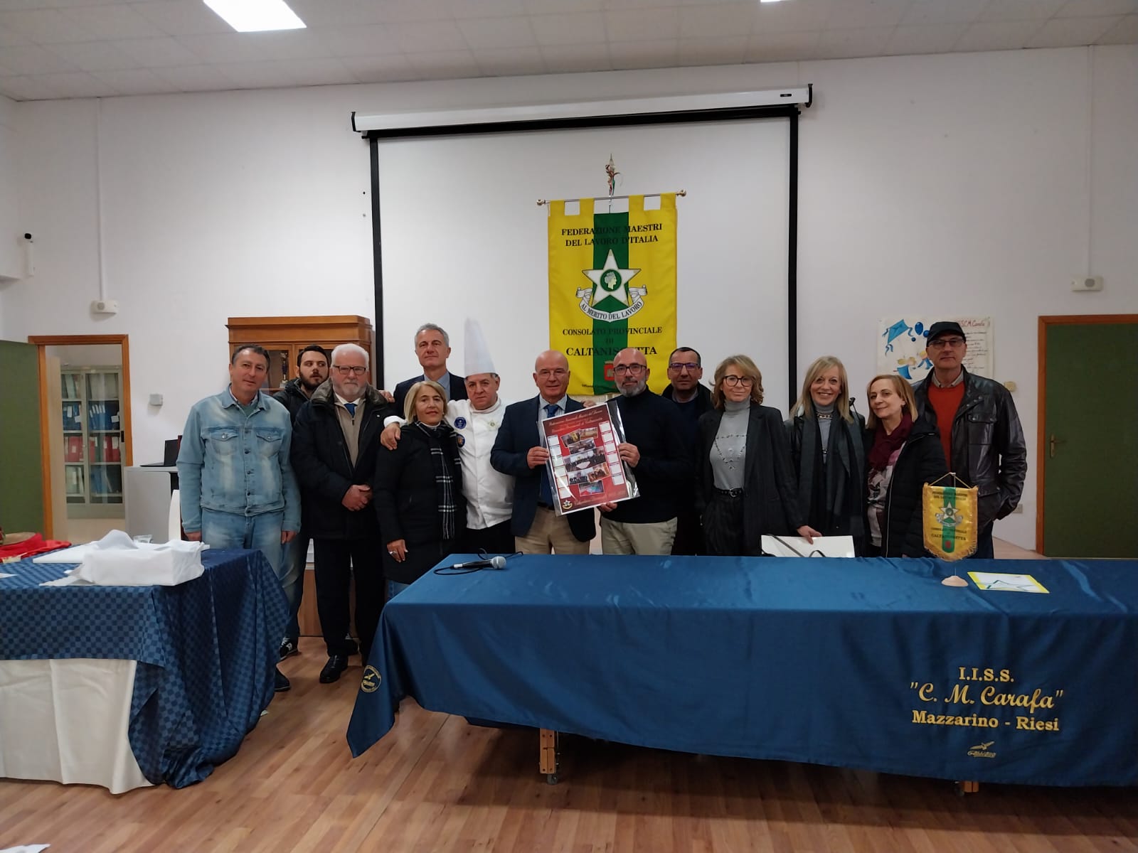 Riesi. Progetto scuola – lavoro al “Carafa” con il Consolato provinciale dei Maestri del lavoro di Caltanissetta