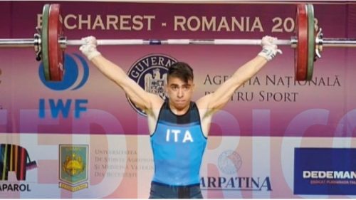 Pesistica. Federico La Barbera (Fiamme Oro) si laurea campione italiano assoluto nei 55 kg