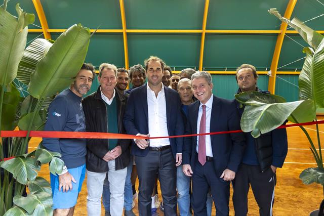 Inaugurato il campo indoor al Ct Palermo