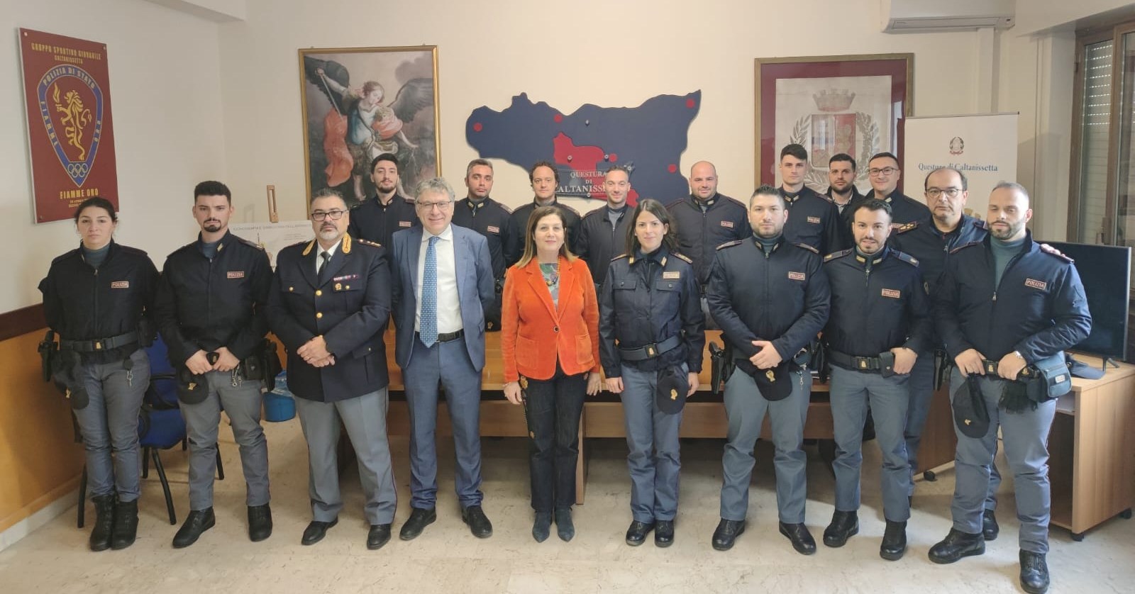 Caltanissetta, 18 nuovi agenti di Polizia assegnati alla Questura