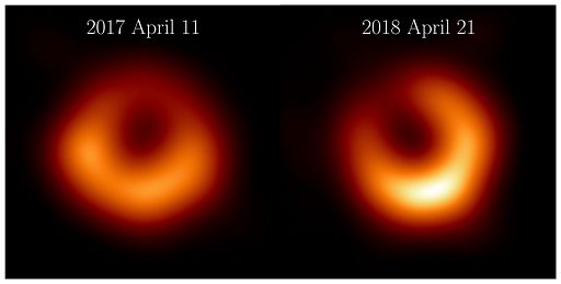 Da EHT nuove immagini di M87*, il primo buco nero “fotografato”. Anche l’Italia nel team di ricerca che le ha realizzate