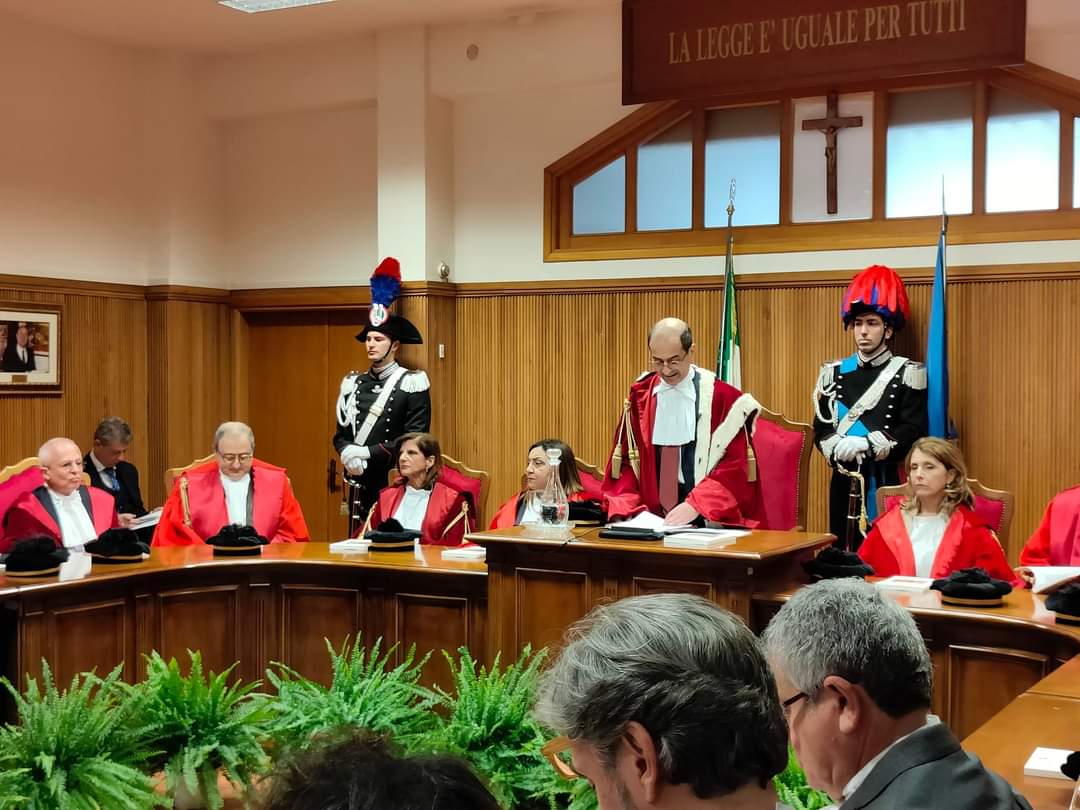 Caltanissetta, il Presidente Giuseppe Melisenda Giambertoni apre l’anno giudiziario: “Ancora forte il sodalizio tra mafiosi”