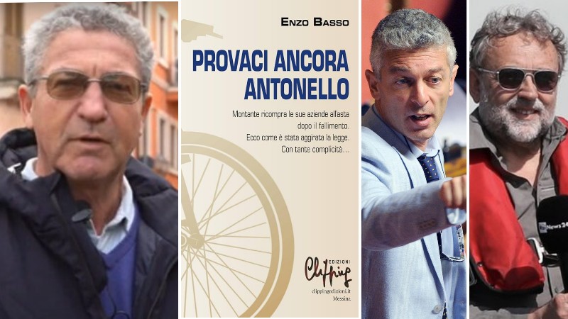 “Provaci ancora Antonello”, il libro di Enzo Basso presentato in Sala Gialla al Comune di Caltanissetta